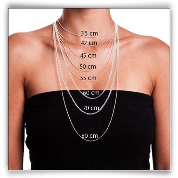 Necklance sizing guide